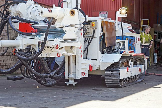 Specialised Gas Drainage Drill Rig Overhaul for Illawarra Coal Mine