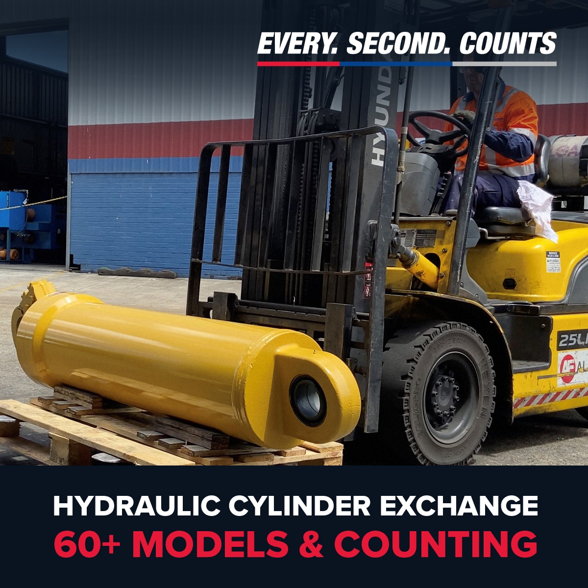60+ MODELS AND COUNTING: AUSTRALIA’S FASTEST-GROWING HYDRAULIC CYLINDER EXCHANGE.
